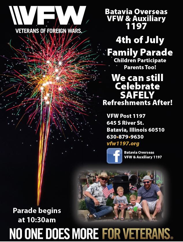4th of July Event Flyer